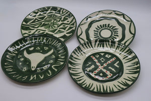 Vajilla Espíritu del Oeste - Verde