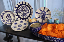 Cargar imagen en el visor de la galería, Vajilla Azteca - Azul